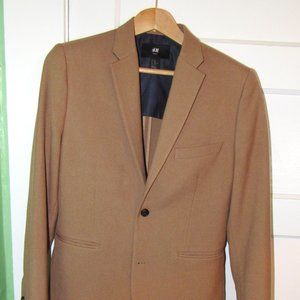 H&M Slim Fit Blazer / Sport Coat | 42R | Tan